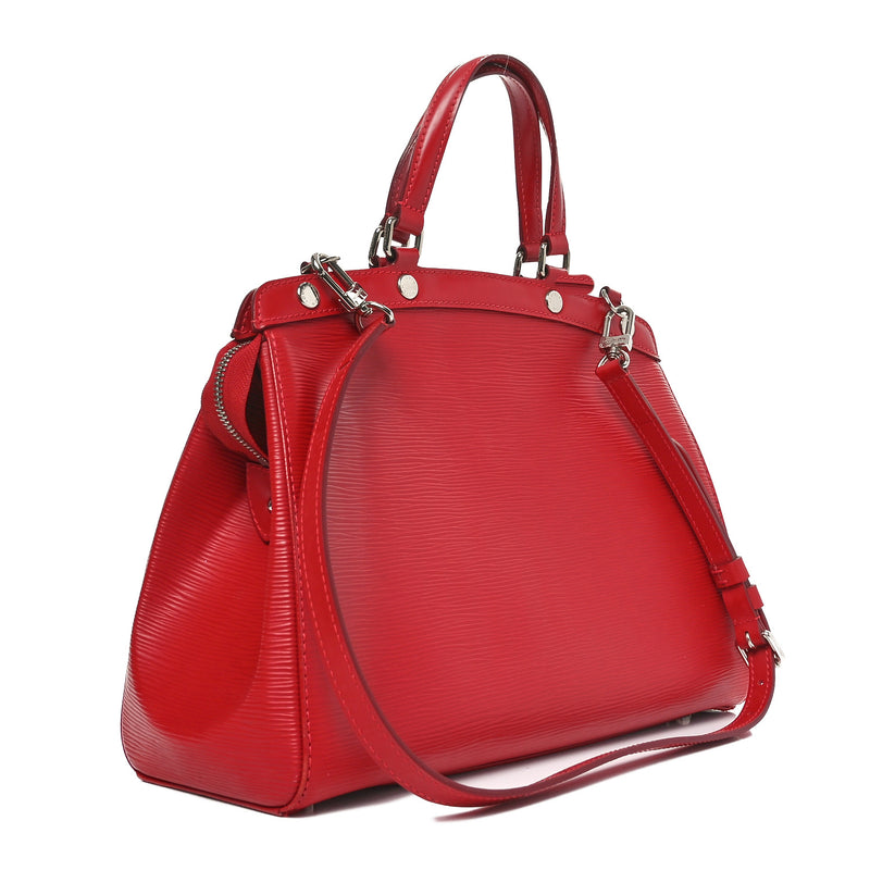 Louis Vuitton Epi Brea Mm Rubis