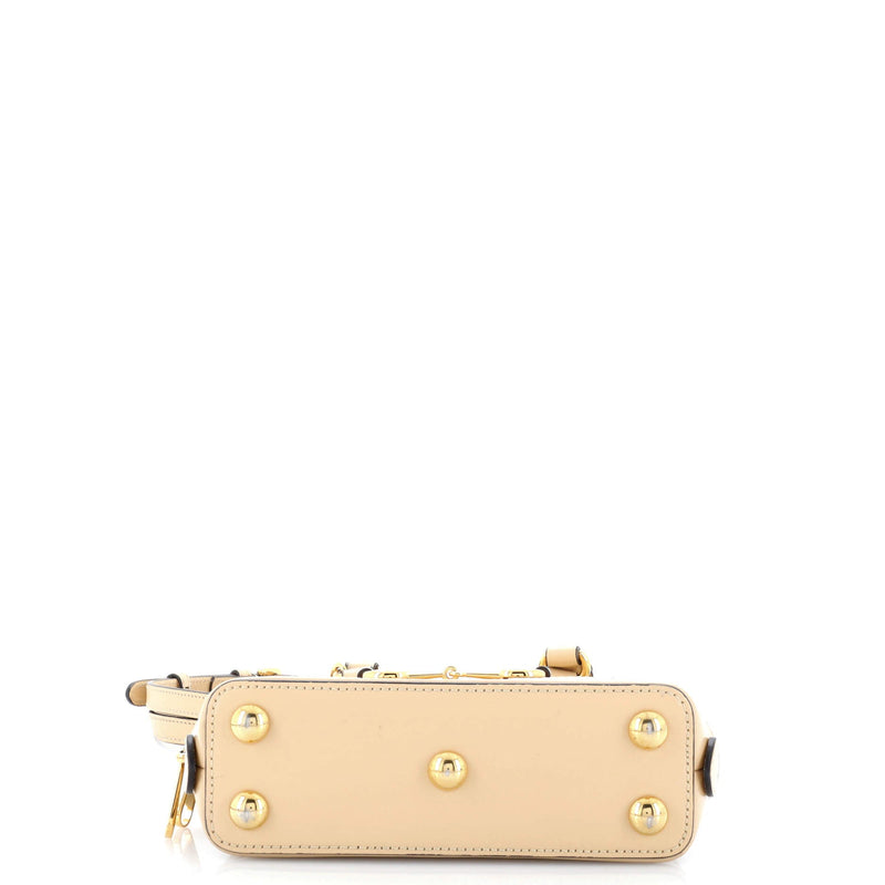 Gucci Horsebit Top Handle Bag Leather