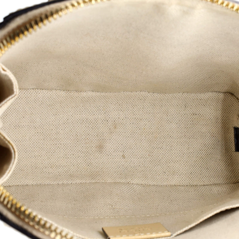 Gucci Horsebit Top Handle Bag Leather