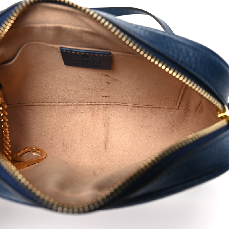Gucci Textured Calfskin Web Mini Ophidia