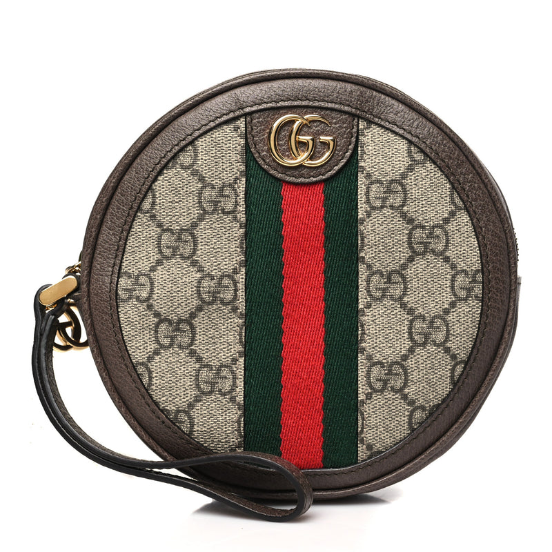 Gucci Gg Supreme Web Ophidia Circle
