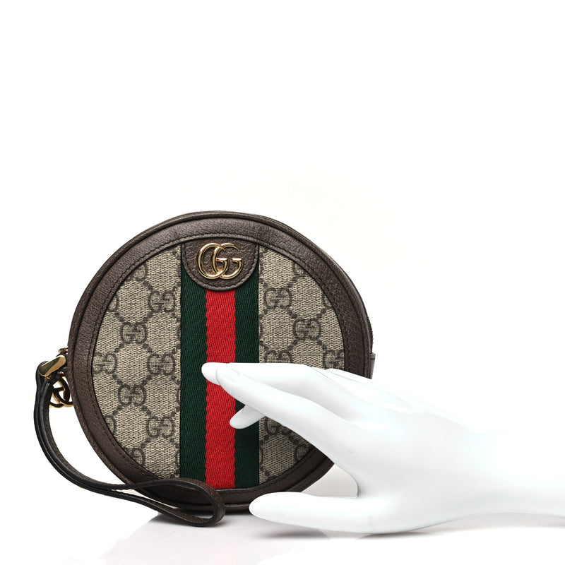 Gucci Gg Supreme Web Ophidia Circle