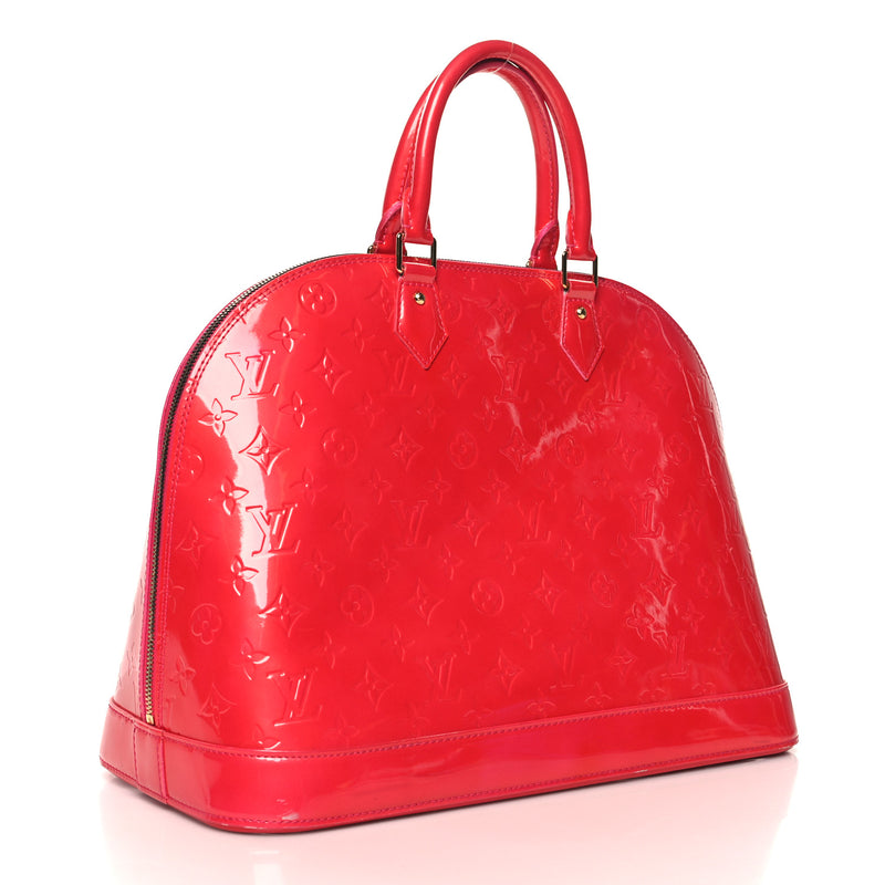 Louis Vuitton Vernis Alma Gm Rose Pop