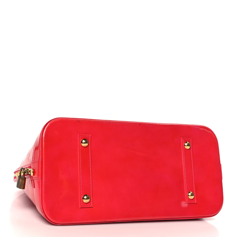 Louis Vuitton Vernis Alma Gm Rose Pop