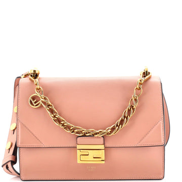 Fendi Kan U Shoulder Bag Leather Medium