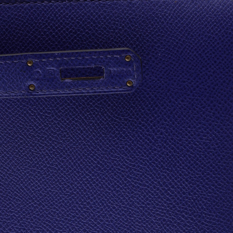 Hermes Kelly Handbag Bleu Electrique