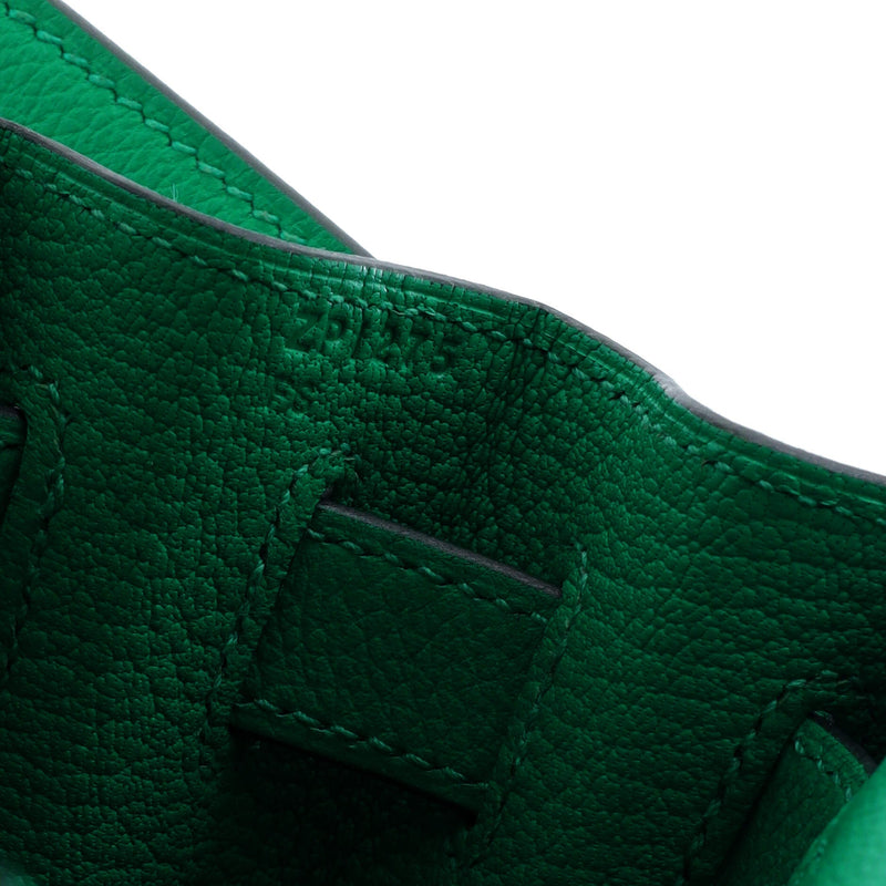 Hermes Kelly Handbag Menthe Evercolor