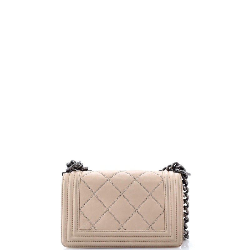 Chanel Stitch Boy Flap Bag Quilted