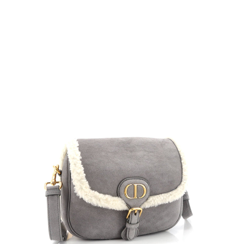 Christian Dior Bobby Flap Bag Shearling