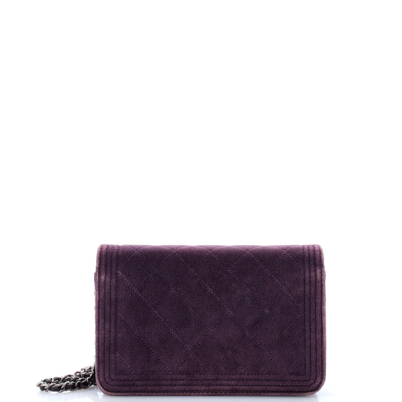 Chanel Boy Wallet On Chain Quilted