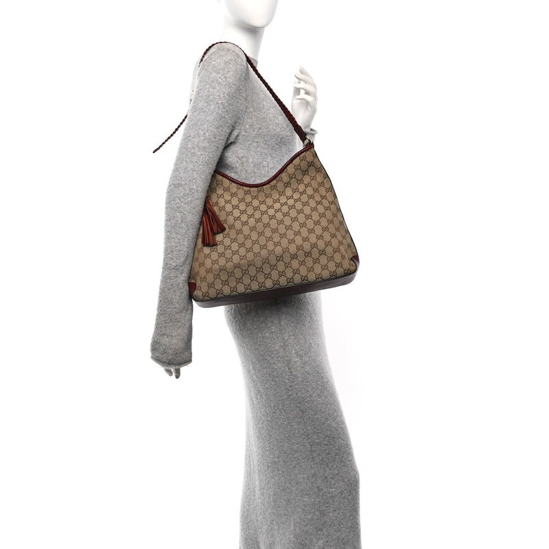 Gucci Medium Marrakech Hobo Red