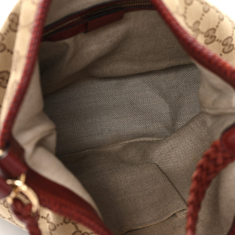 Gucci Medium Marrakech Hobo Red