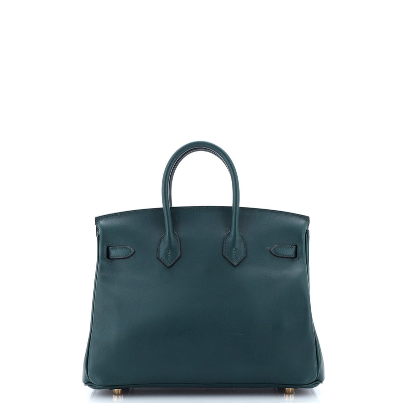 Hermes Birkin Handbag Vert Cypress Swift