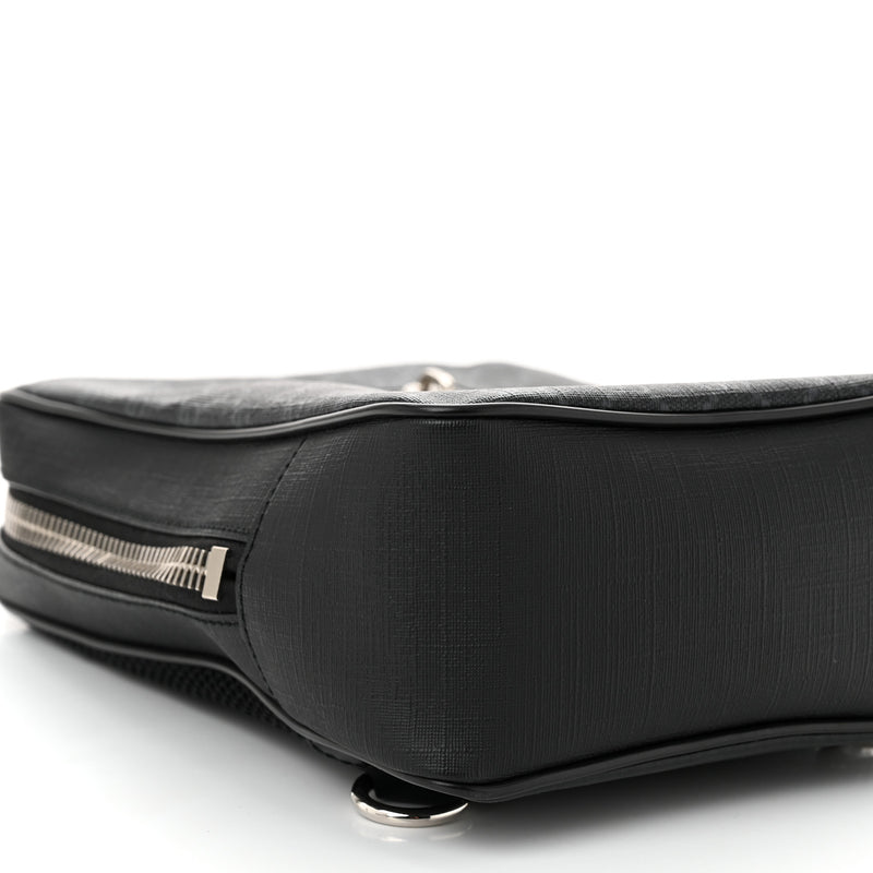 Gucci Gg Supreme Web Belt Bag Black Grey