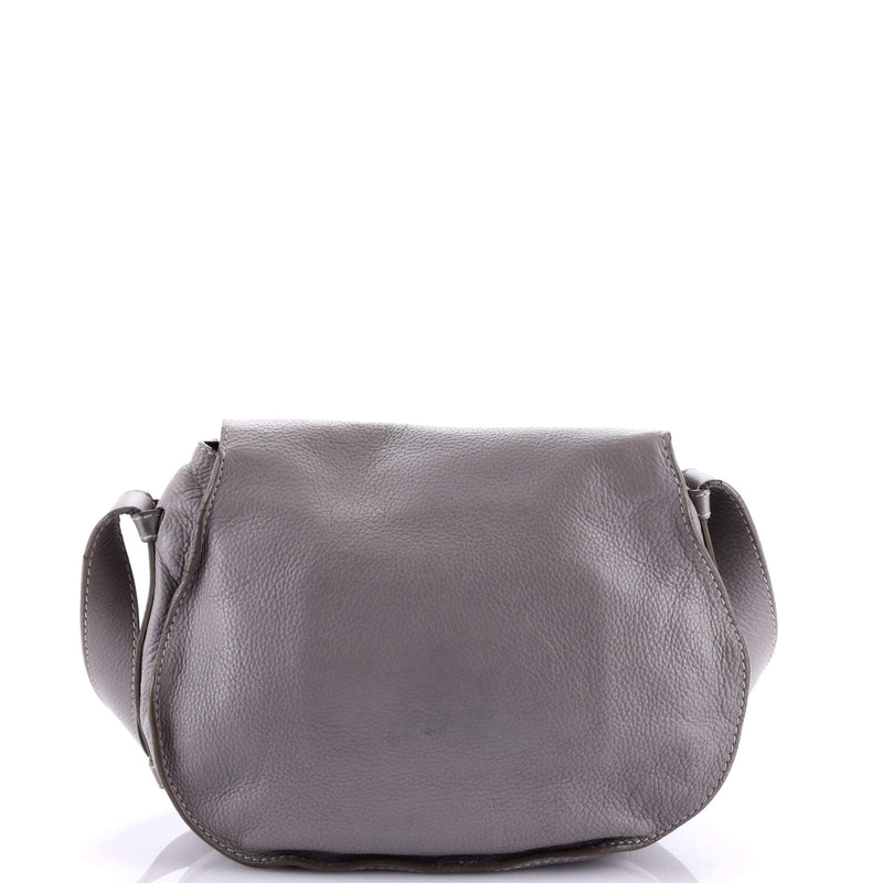 Chloe Marcie Saddle Bag Leather Medium