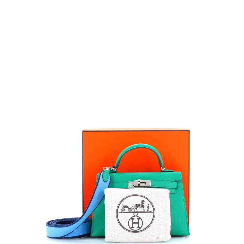 Hermes Kelly Mini Ii Amazone Handbag