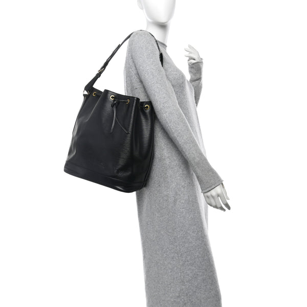 Louis Vuitton Epi Noe Black