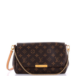 Louis Vuitton Favorite Handbag Canvas Mm