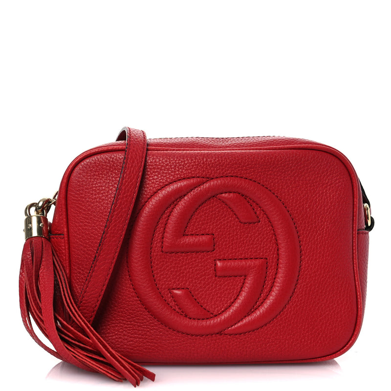 Gucci Pebbled Calfskin Small Soho Disco
