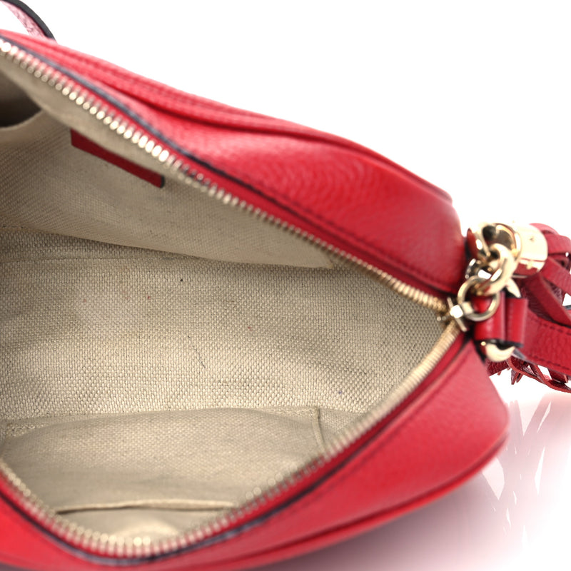 Gucci Pebbled Calfskin Small Soho Disco