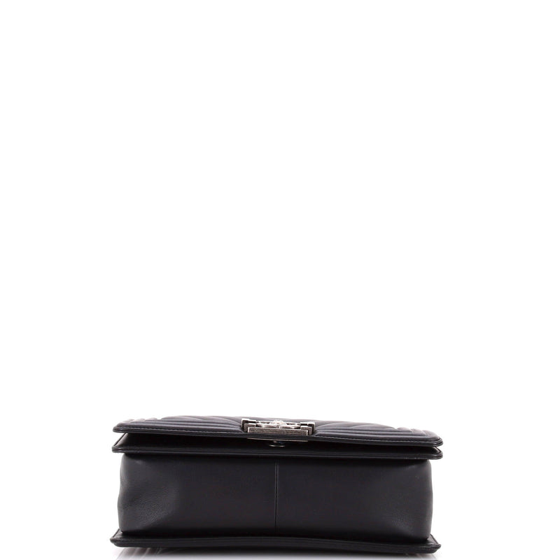 Chanel Boy Flap Bag Chevron Lambskin Old
