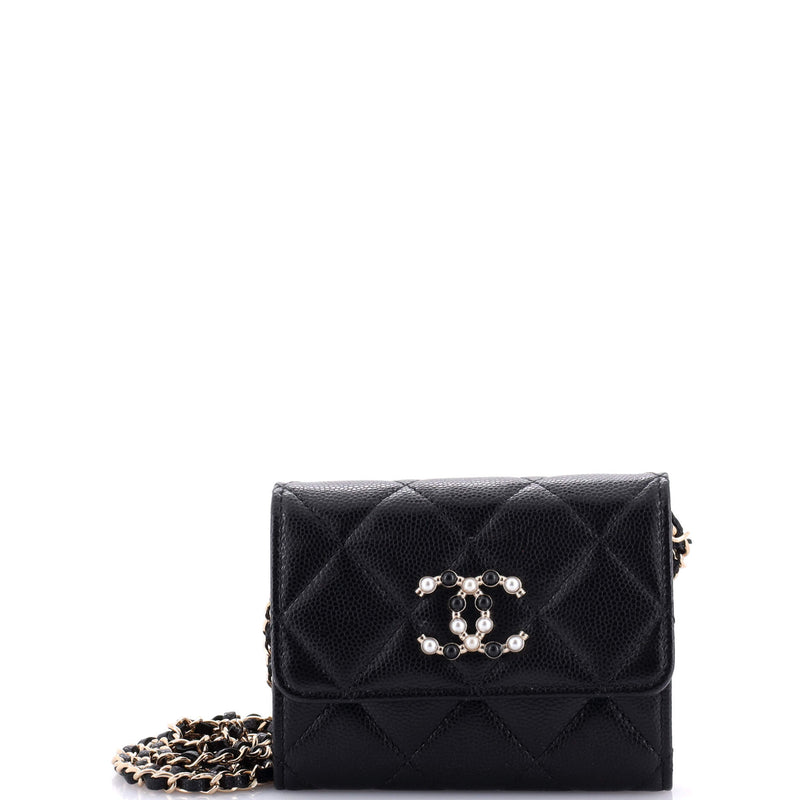 Chanel Coco Candy Card Holder On Chain