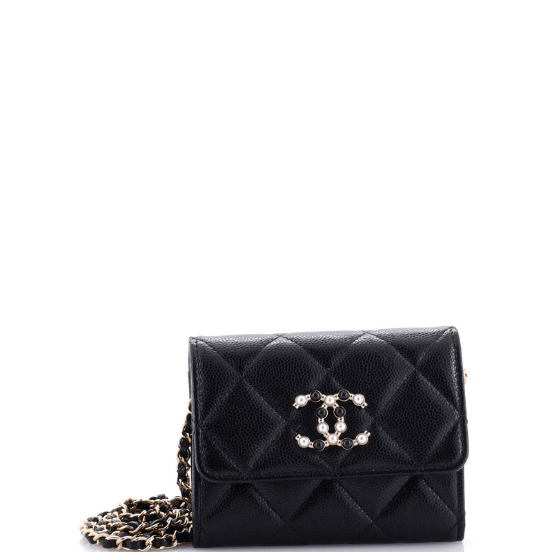 Chanel Coco Candy Card Holder On Chain