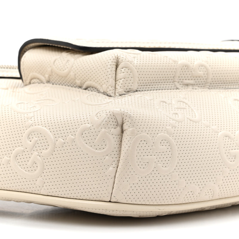 Gucci Calfskin Gg Tennis Embossed Pocket