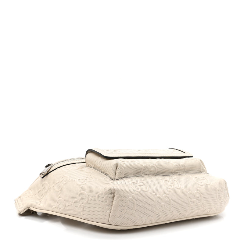 Gucci Calfskin Gg Tennis Embossed Pocket