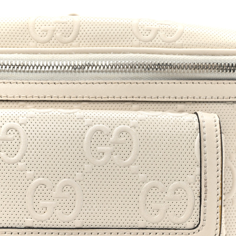 Gucci Calfskin Gg Tennis Embossed Pocket