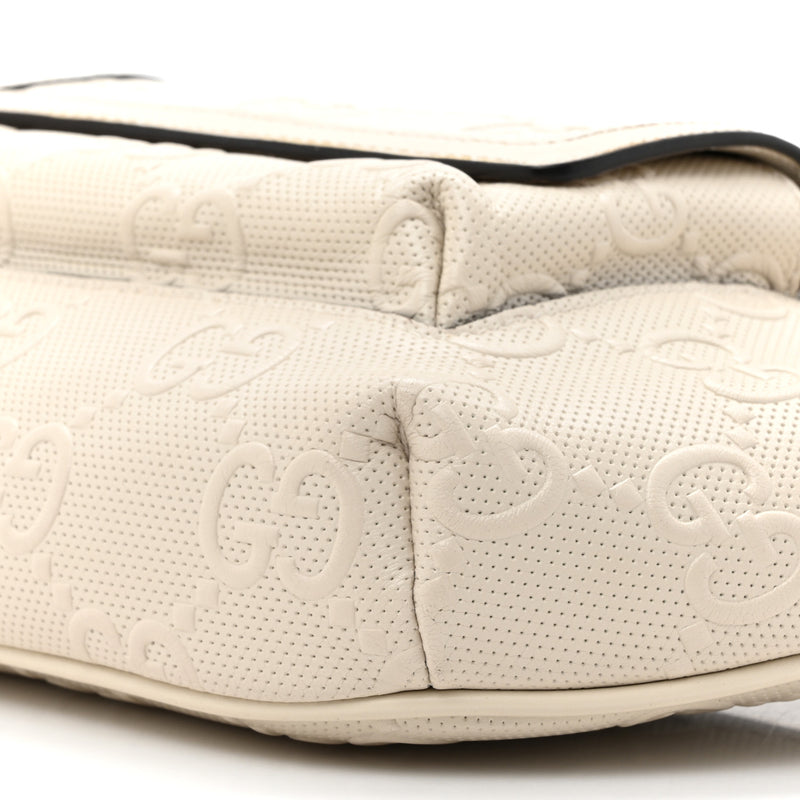 Gucci Calfskin Gg Tennis Embossed Pocket