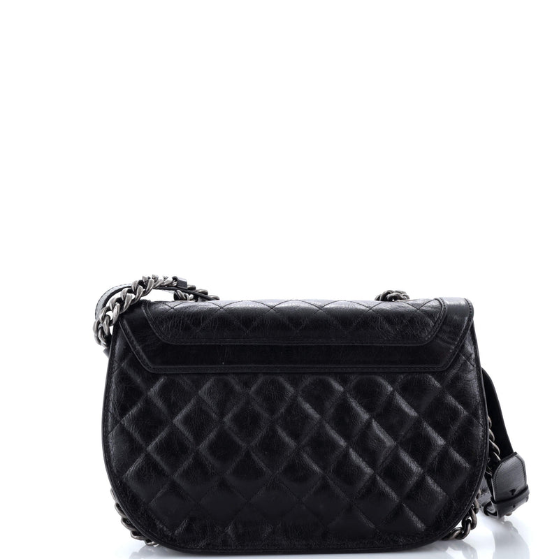 Chanel Double Chained Saddle Messenger
