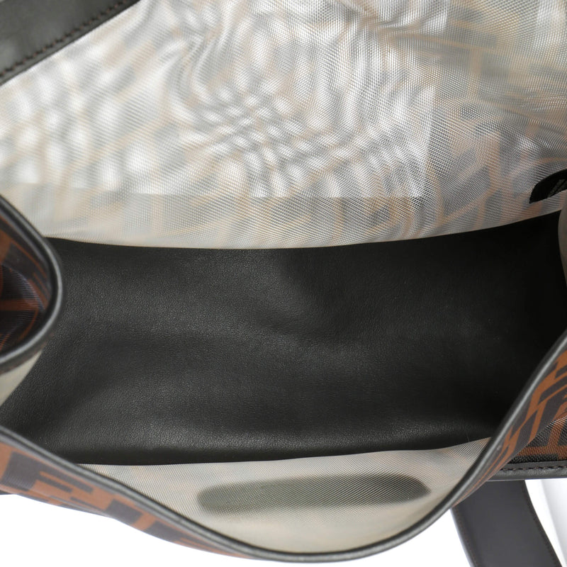 Fendi Kan I F Shoulder Bag Zucca Mesh