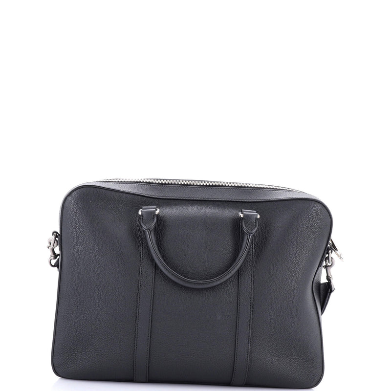Gucci Logo Briefcase Leather Medium