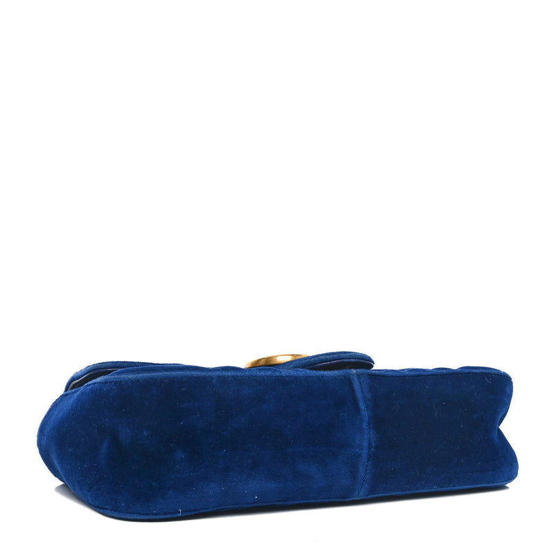 Gucci Velvet Matelasse Mini Gg Marmont