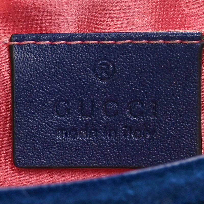 Gucci Velvet Matelasse Mini Gg Marmont