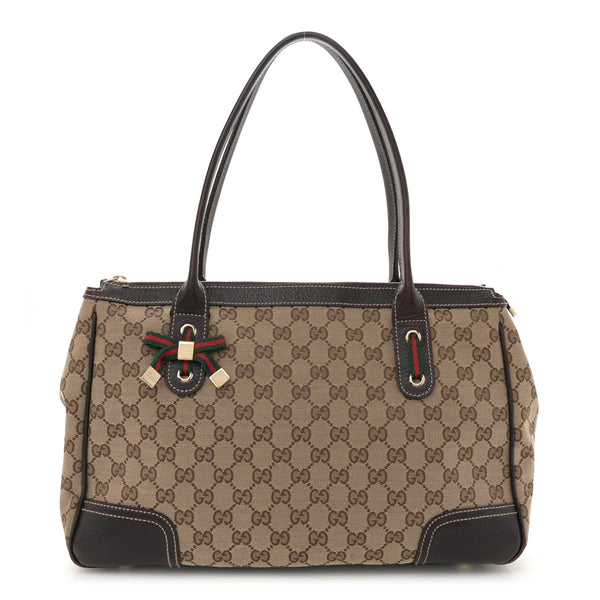 Gucci Medium Princy Tote Dark Brown