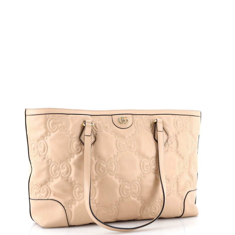 Gucci Ophidia Open Tote Gg Matelasse