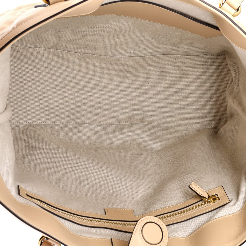 Gucci Ophidia Open Tote Gg Matelasse