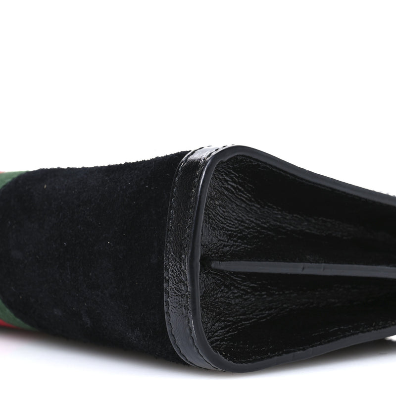 Gucci Suede Patent Gg Web Small Ophidia