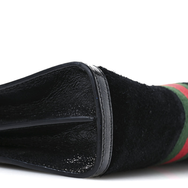 Gucci Suede Patent Gg Web Small Ophidia
