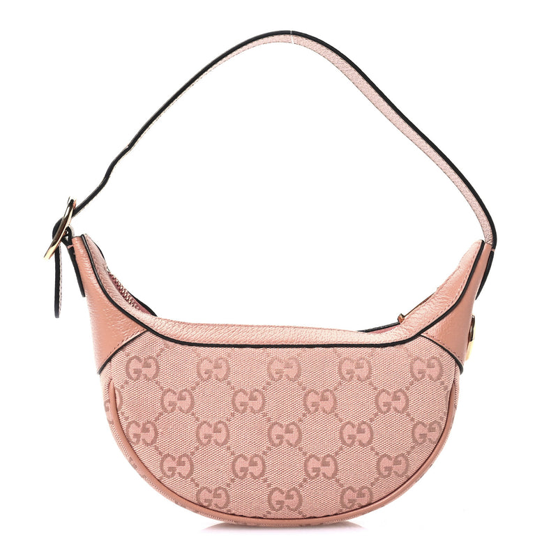 Gucci Gg Supreme Textured Calfskin Web