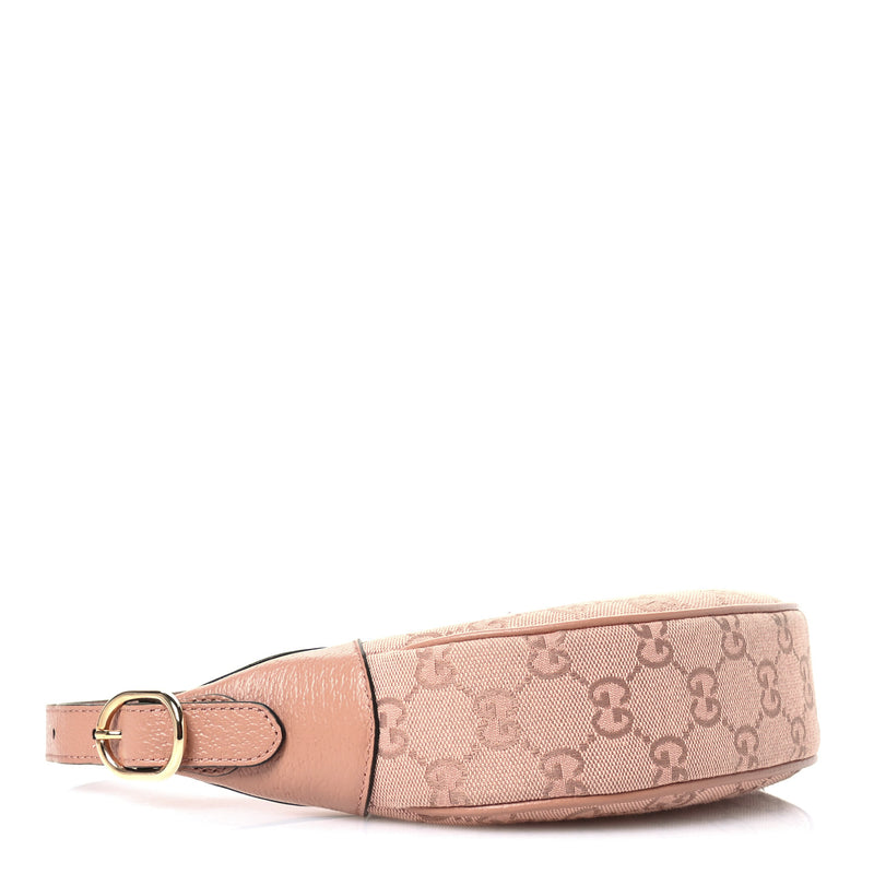 Gucci Gg Supreme Textured Calfskin Web