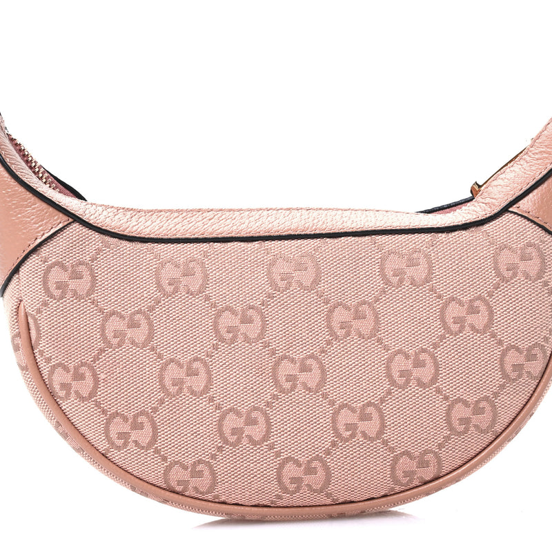 Gucci Gg Supreme Textured Calfskin Web