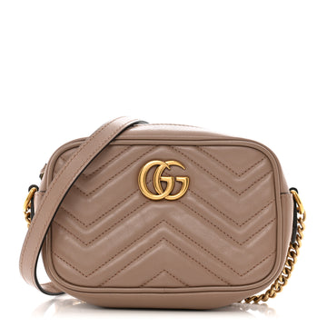 Gucci Calfskin Matelasse Mini Gg Marmont