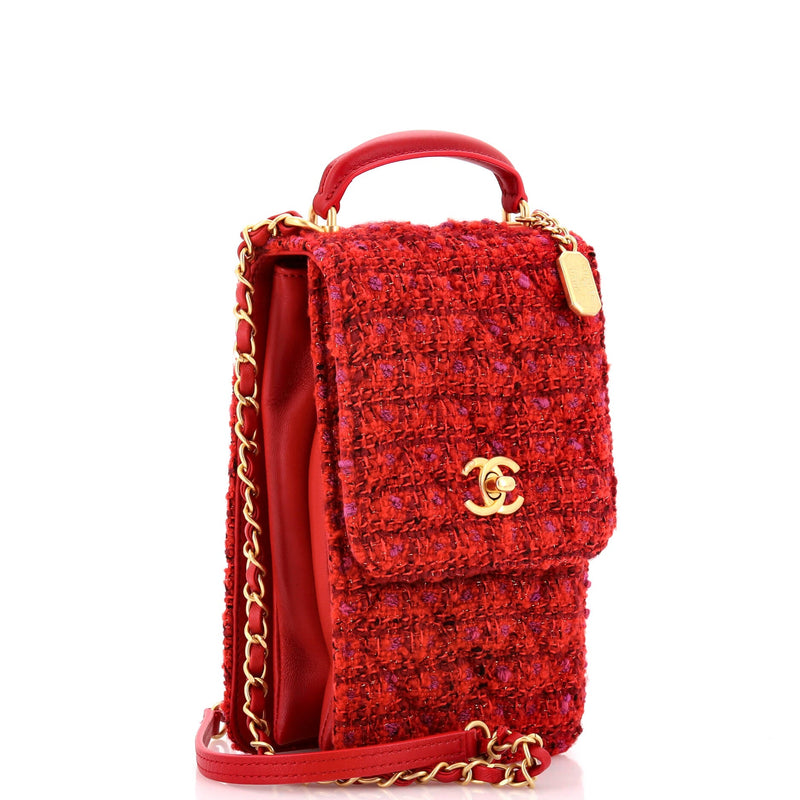 Chanel Cc Top Handle Chain Full Flap Bag