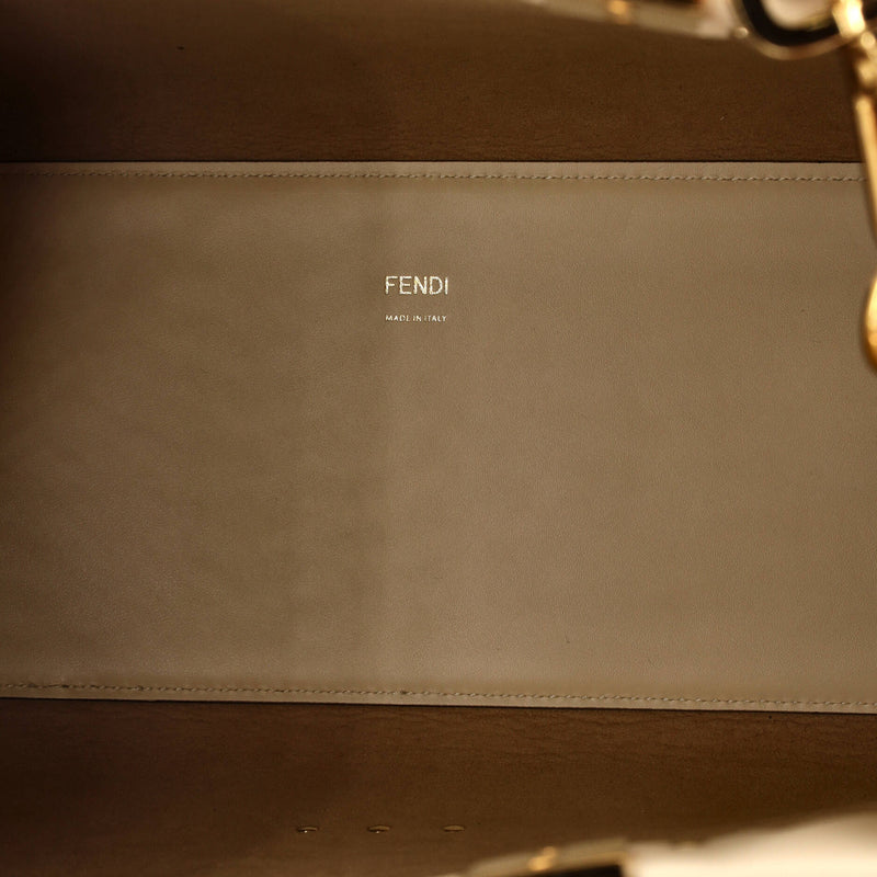 Fendi Sunshine Shopper Tote Studded