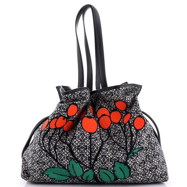 Loewe Flamenco Knot Bag Embroidered
