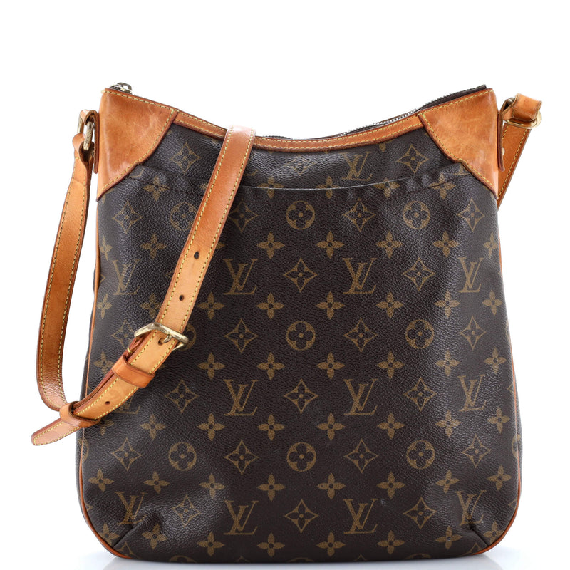 Louis Vuitton Odeon Handbag Canvas Mm