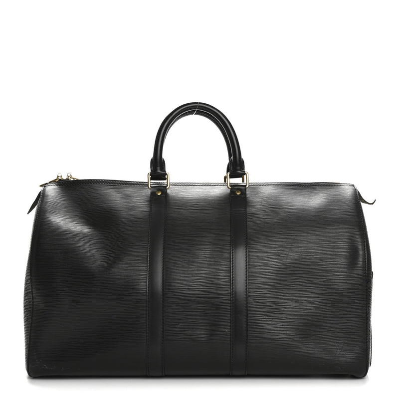 Louis Vuitton Epi Keepall 45 Black